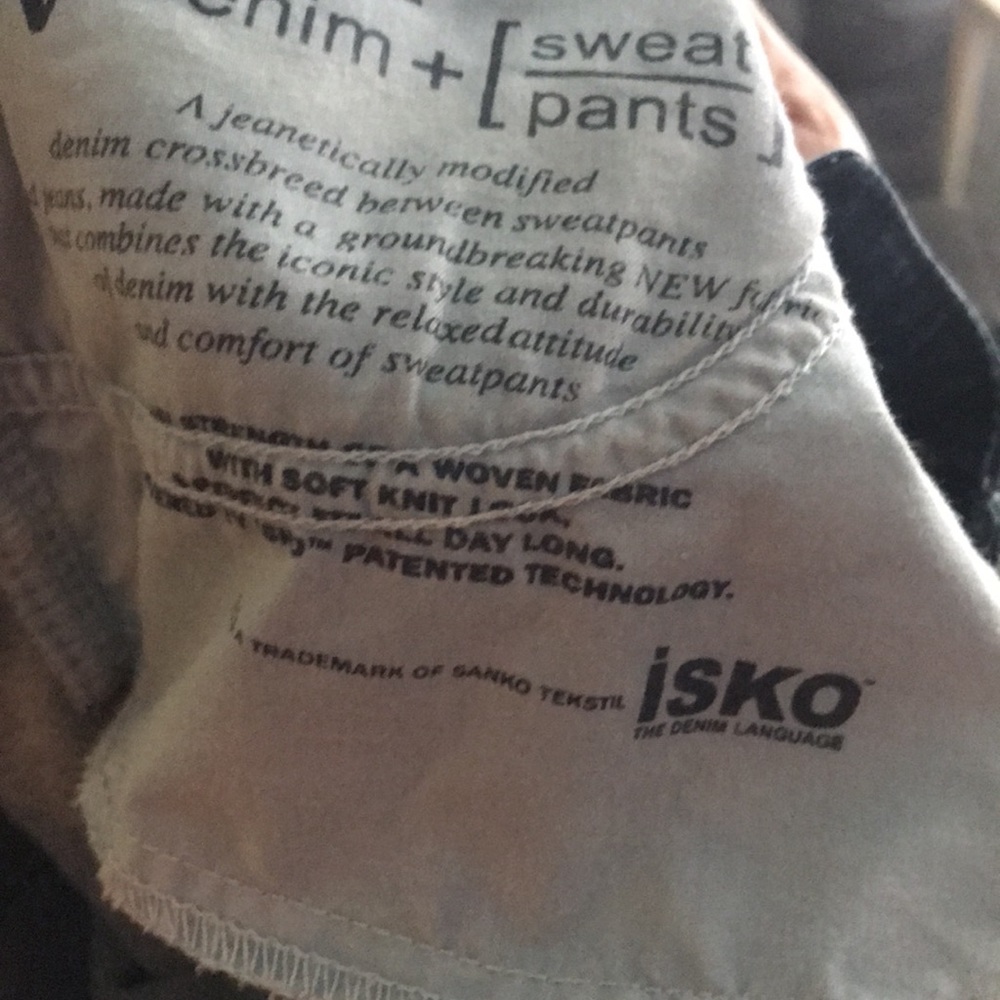 Diesel grupee v sweat pants denim 23/32 - Picture 10 of 11